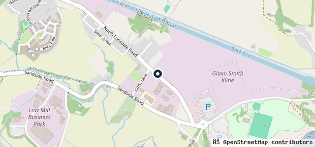 Map showing the location of Cumbria Tyres Ltd