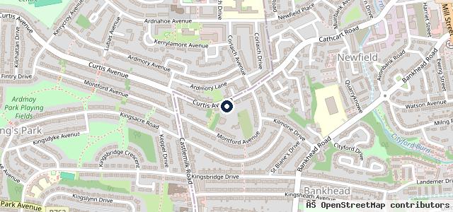Map showing the location of Curtis Motors Mot Office