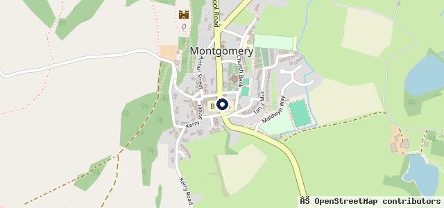 Map showing the location of D R Pugh & Son