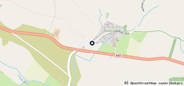 Map showing the location of Dalesview Motorhomes