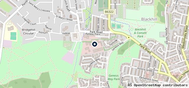 Map showing the location of Diagnostic And Vehicle Engine Services (Daves) Ltd