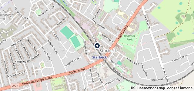Map showing the location of Divine Automotive