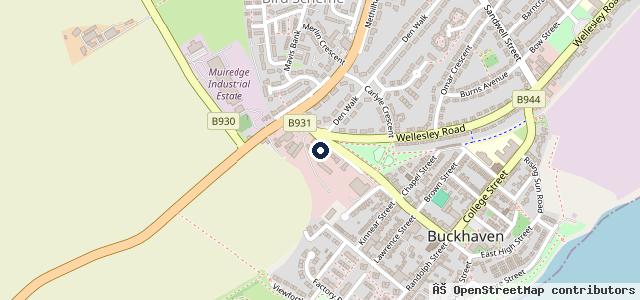 Map showing the location of Dobys Tyre & Autocare Ltd
