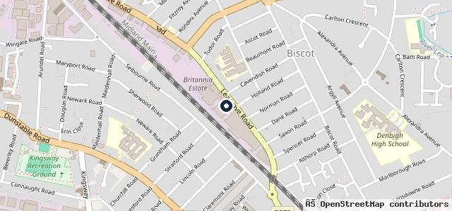 Map showing the location of Drive Ryte Mot & Service