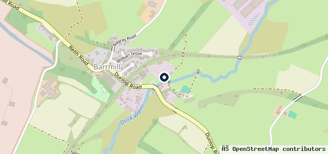 Map showing the location of Duskview Services Ltd