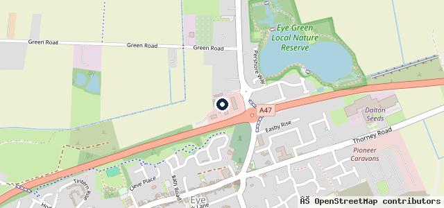 Map showing the location of Momentum Vehicle Servicing ltd