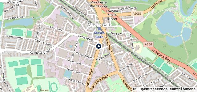 Map showing the location of F1 Recovery & Automotive