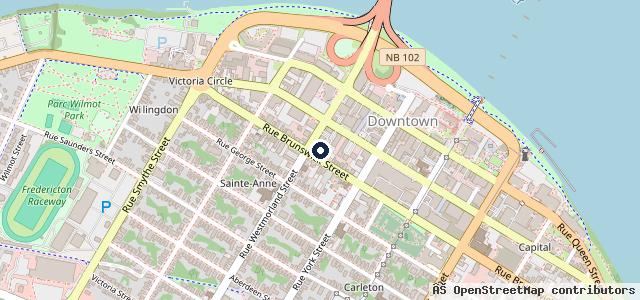 Map showing the location of Dana's Collision Centre