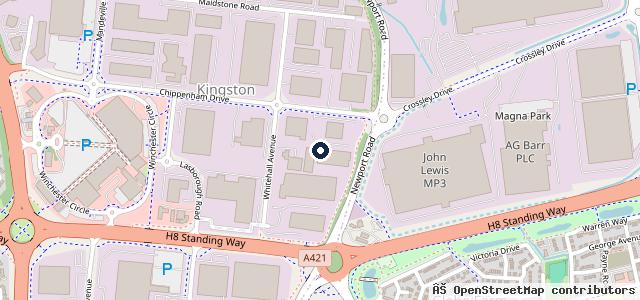 Map showing the location of Fastfit Station MK Ltd