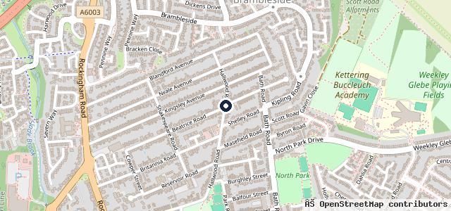 Map showing the location of F E M Motors