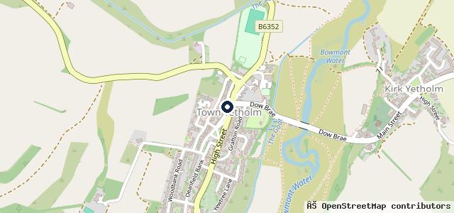 Map showing the location of Frank Gibson