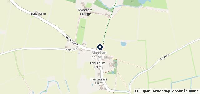 Map showing the location of F&R Vehicle Services LTD