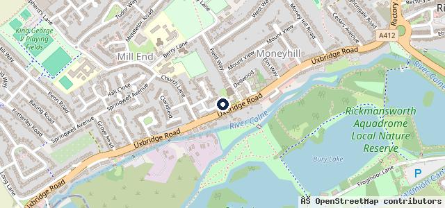 Map showing the location of Fairway Tyre & Auto Services