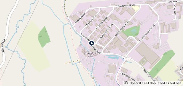 Map showing the location of GP MOT & Service Centre