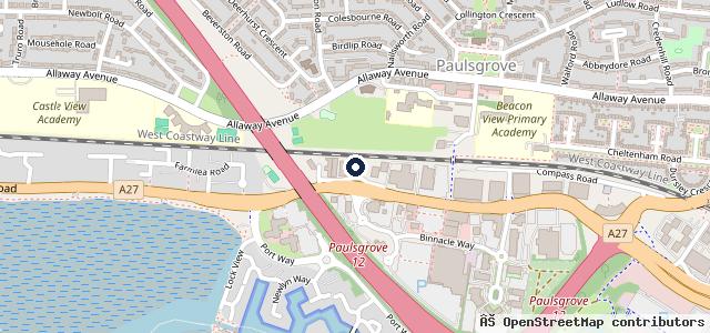 Map showing the location of German Engineering Car Specialists limited