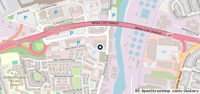 Map showing the location of Glencart Vehicle Services Ltd