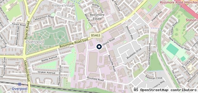 Map showing the location of Pete's Auto Services