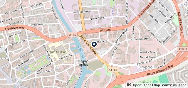 Map showing the location of Great Union Street Autos Ltd