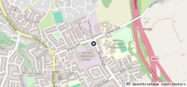 Map showing the location of GS Car Centre