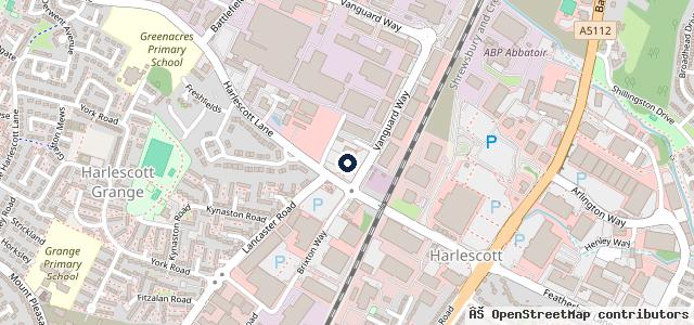 Map showing the location of Group 1 Volkswagen Shrewsbury