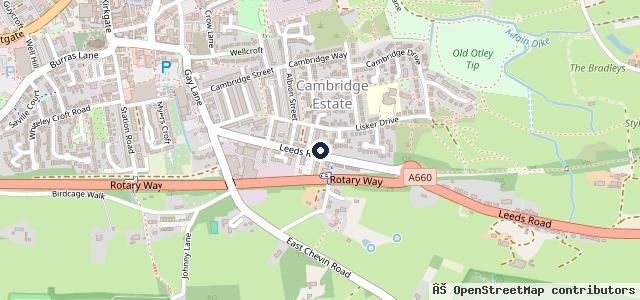 Map showing the location of HAI Vehicle Service & Repair