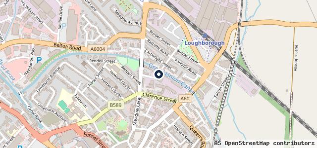Map showing the location of Wheeldon & Mitchell LTD
