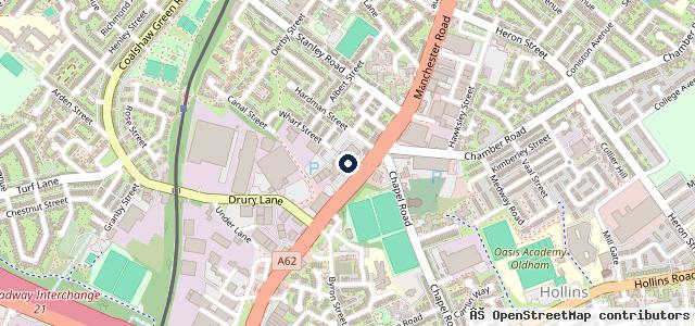 Map showing the location of HPL Motors Used Car Supermarket