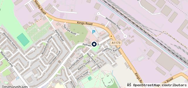 Map showing the location of Immingham Car Care | Immingham