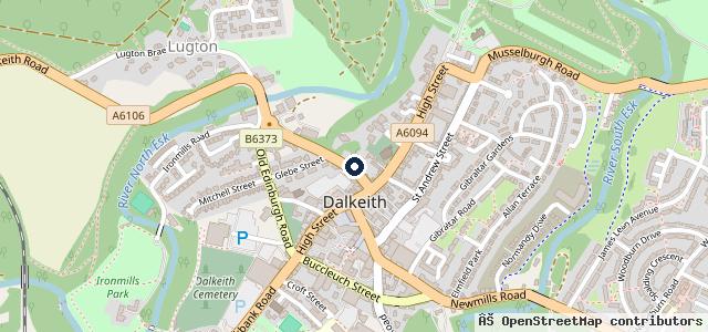 Map showing the location of G P Autoservice