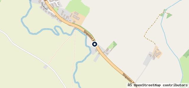 Map showing the location of Eversley Garage Alderminster