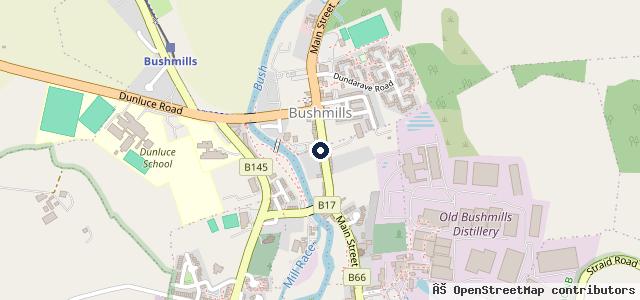 Map showing the location of Halliday Automotive