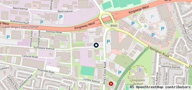 Map showing the location of MTS Car Service Centre