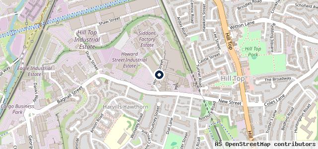 Map showing the location of JH Car Repair Centre Ltd