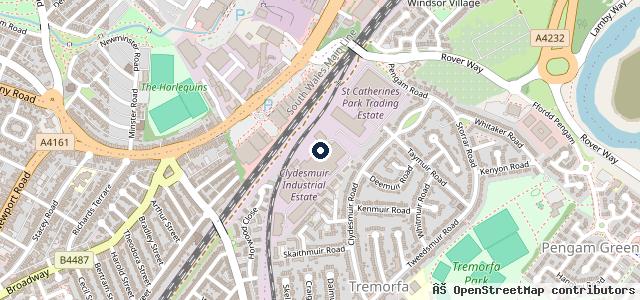 Map showing the location of Capital MOT &amp; Service Centre | Cardiff