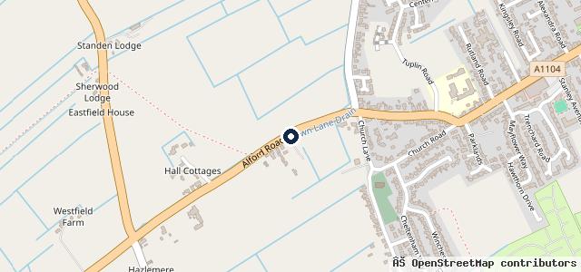 Map showing the location of J.t Vehicles & Recovery