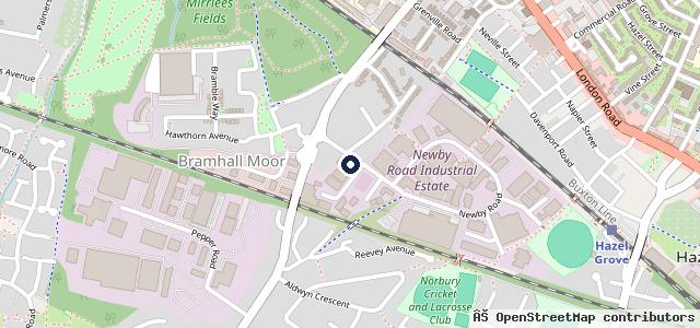 Map showing the location of Woodford Road Garage Ltd