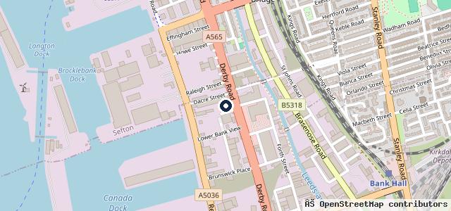 Map showing the location of Kong Performance & Auto Mechanics LTD
