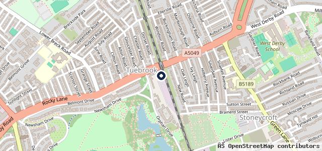 Map showing the location of Liverpool Car Auction Limited