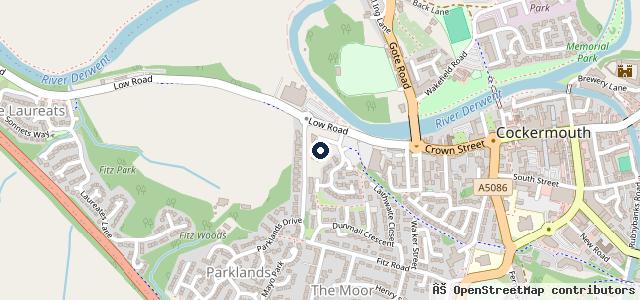 Map showing the location of Lloyd Cockermouth BMW