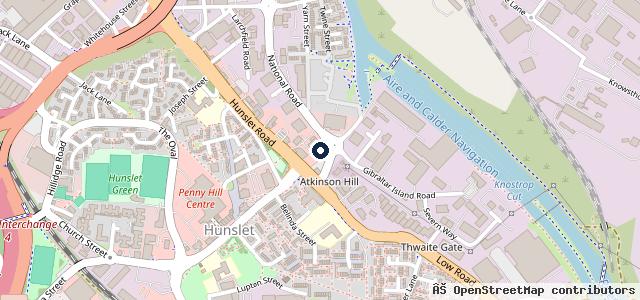 Map showing the location of Luscombe Motors