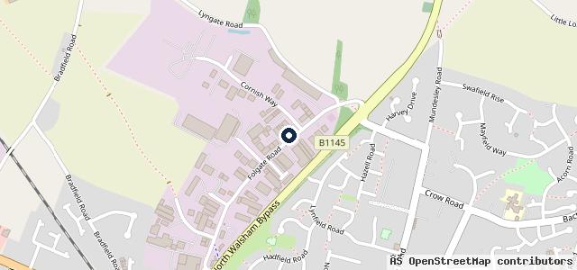 Map showing the location of Mark 1 Tyre & Exhaust Centre Ltd.
