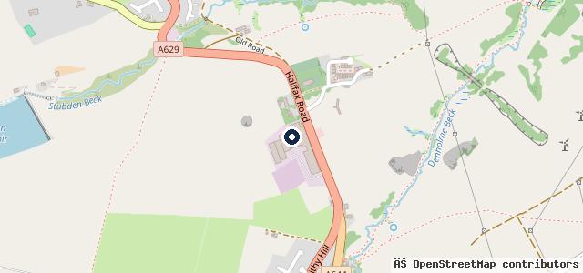 Map showing the location of Oldfield Motor Services Ltd