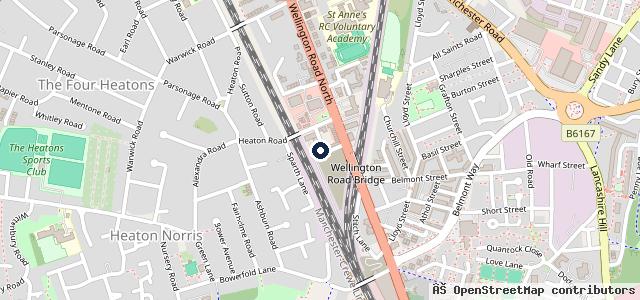 Map showing the location of Mastertech Mot Centre Ltd