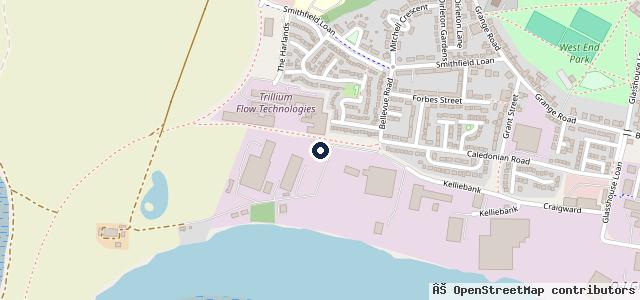 Map showing the location of Mayfield Autos