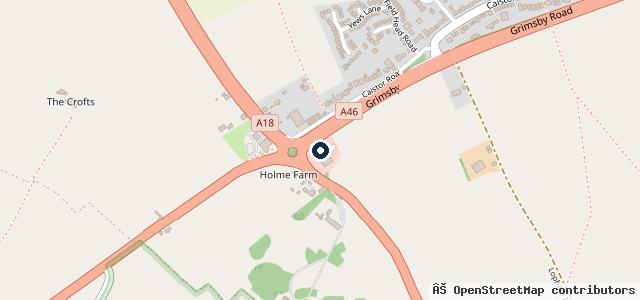 Map showing the location of Mercedes-Benz of Grimsby - Servicing