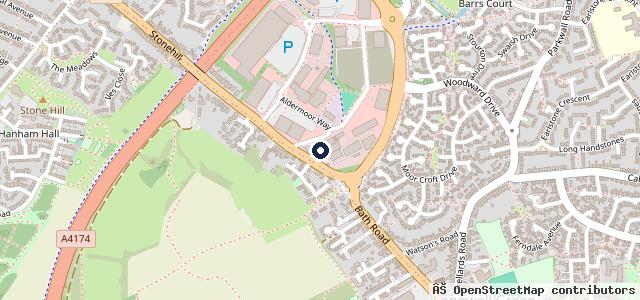 Map showing the location of Mike Madge Longwell Green Ltd