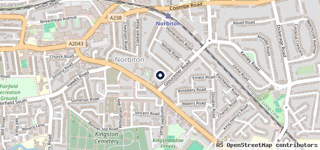 Map showing the location of Mr Clutch Autocentres