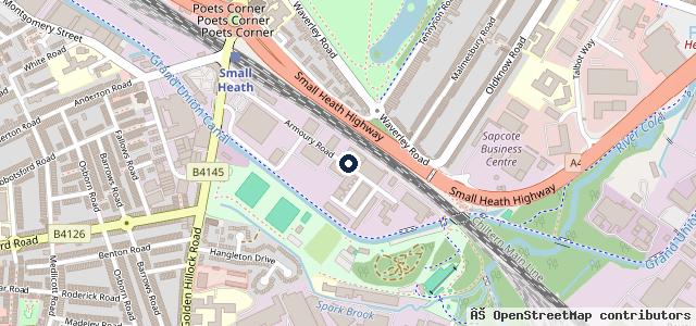 Map showing the location of MSL Customs | Accident Repair Centre