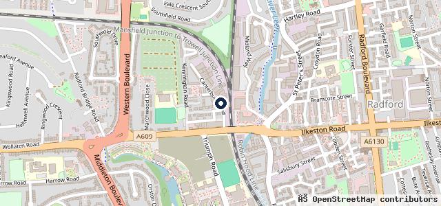 Map showing the location of Ng8 Autoservice
