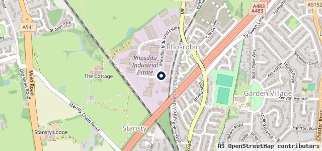 Map showing the location of Owen Automotive Ltd